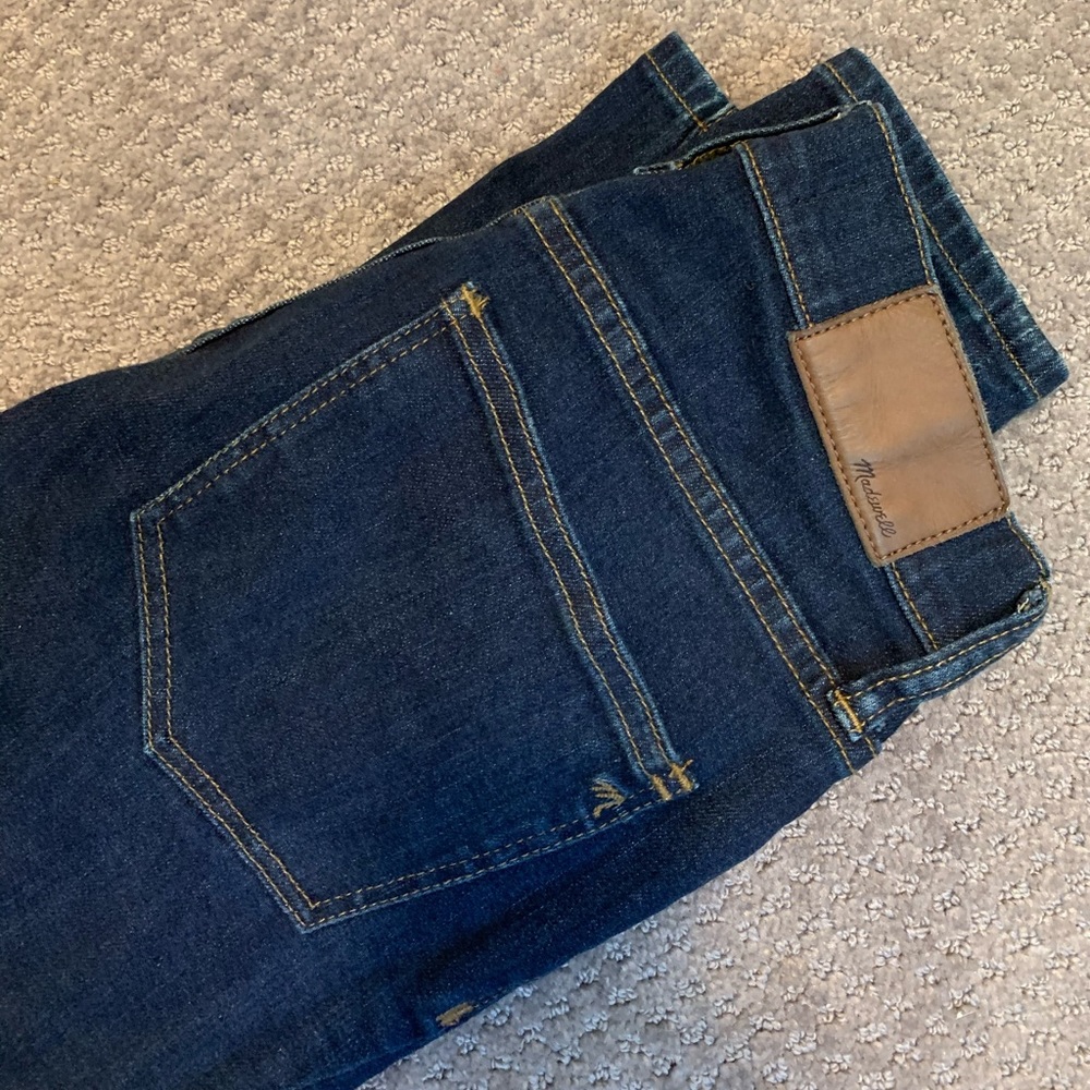 Madewell high rise skinny skinny jeans